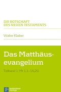 Abbildung von: Das Matthäusevangelium - Vandenhoeck & Ruprecht