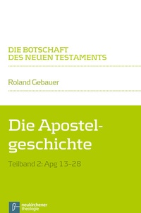 Abbildung von: Die Apostelgeschichte - Vandenhoeck & Ruprecht