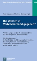 Cover: Die Welt ist in Verbrecherhand gegeben? - Vandenhoeck & Ruprecht