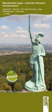 Cover: Wanderkarte Lippe: Land des Hermann - Hermannsland - Bonifatius Verlag