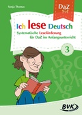 Cover: Ich lese Deutsch Band 3 - BVK Buch Verlag Kempen