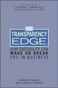 Cover: The Transparency Edge: How Credibility Can Make or Break You in Business - McGraw-Hill Professional