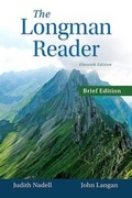 Cover: The Longman Reader, Brief Edition - Pearson