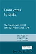 Cover: From Votes to Seats - Manchester University Press