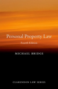 Enlarge image Cover: Personal Property Law - Oxford University Press