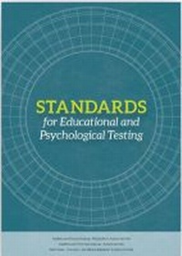 Enlarge image Cover: Standards for Educational and Psychological Testing - American Educational Research Association