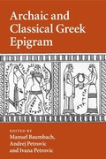 Cover: Archaic and Classical Greek Epigram - Cambridge University Press
