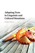 Cover: Adapting Tests in Linguistic and Cultural Situations - Cambridge University Press