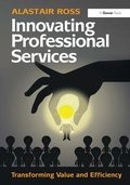 Cover: Innovating Professional Services - Routledge