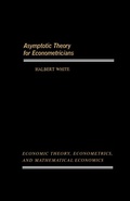 Cover: Asymptotic Theory for Econometricians - Academic Press