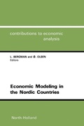 Cover: Economic Modeling in the Nordic Countries - Elsevier