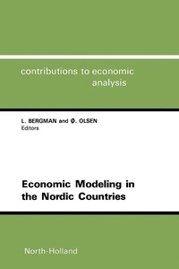 Enlarge image Cover: Economic Modeling in the Nordic Countries - Elsevier