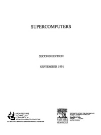 Enlarge image Cover: Supercomputers - Elsevier