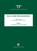 Cover: Real-Time Programming 1992 - Elsevier