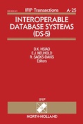 Cover: Interoperable Database Systems (DS-5) - Elsevier