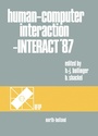Cover: Human-Computer Interaction - INTERACT '87 - Elsevier