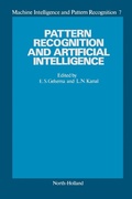 Cover: Pattern Recognition and Artificial Intelligence, Towards an Integration - Elsevier