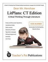 Enlarge image Cover: Litplan Lesson Plans, Critical Thinking Edition - Teacher's Pet Publications
