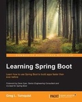 Cover: Learning Spring Boot - Packt Publishing