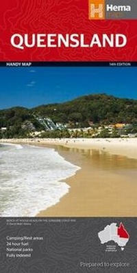 Abbildung von: Queensland Handy Map - Hema Maps Pty.Ltd