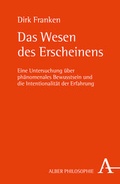 Cover: Das Wesen des Erscheinens - Karl Alber Verlag