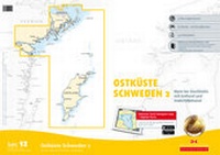 Abbildung von: Satz 12: Ostküste Schweden 2 (berichtigt bis 2015) - Delius Klasing