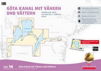 Abbildung von: Satz 14: Götakanal mit Vänern und Vättern (berichtigt bis 2015) - Delius Klasing