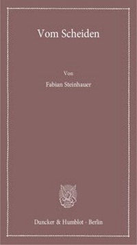 Enlarge image Cover: Vom Scheiden - Duncker & Humblot