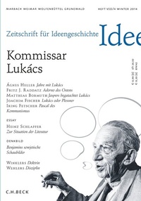 Abbildung von: Zeitschrift für Ideengeschichte Heft VIII/4 Winter 2014 - C.H.BECK