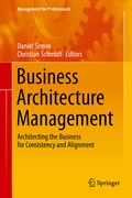 Cover: Business Architecture Management - Springer