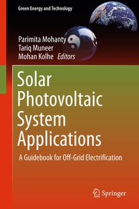Enlarge image Cover: Solar Photovoltaic System Applications - Springer