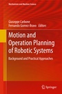 Cover: Motion and Operation Planning of Robotic Systems - Springer