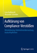 Cover: Aufkl&auml;rung von Compliance-Verst&ouml;&szlig;en - Springer Gabler