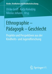 Abbildung von: Ethnographie - Pädagogik - Geschlecht - Springer VS