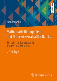 Bild vergrößern Bild: Mathematik für Ingenieure und Naturwissenschaftler Band 2 - Springer Vieweg