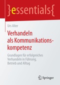 Cover: Verhandeln als Kommunikationskompetenz - Springer