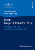 Cover: Forum Mergers & Acquisitions 2014 - Springer Gabler