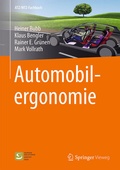 Cover: Automobilergonomie - Springer Vieweg