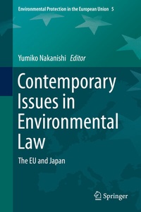 Abbildung von: Contemporary Issues in Environmental Law - Springer