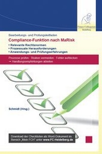 Abbildung von: Bearbeitungs- und Prüfungsleitfaden Compliance-Funktion nach MaRisk - FCH AG