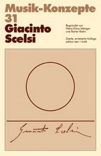 Enlarge image Cover: Giacinto Scelsi - edition text + kritik