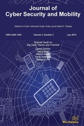 Cover: Journal of Cyber Security and Mobility 3-3, Special Issue on Big Data Theory and Practice - River Publishers
