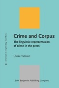 Cover: Crime and Corpus - John Benjamins Publishing Co
