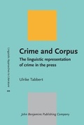 Cover: Crime and Corpus - John Benjamins Publishing Company