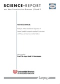 Cover: Analysis of the mechanical response of impact loaded composite sandwich structures with focus on foam core shear failure - Logos Berlin