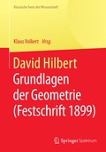 Cover: David Hilbert - Springer Spektrum