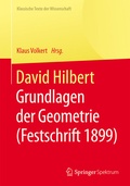 Cover: David Hilbert - Springer Spektrum