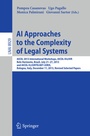 Cover: AI Approaches to the Complexity of Legal Systems - Springer