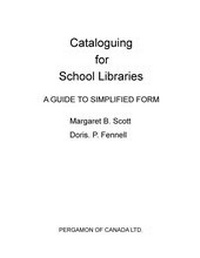 Abbildung von: Cataloguing for School Libraries - Elsevier