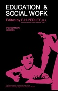 Cover: Education and Social Work - Elsevier